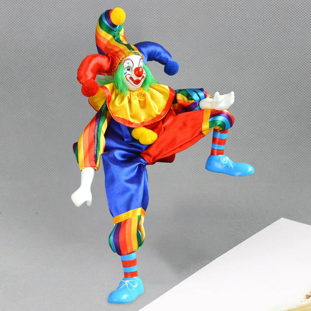 Harlequin Doll Porcelain Doll Toy Ornament O723
