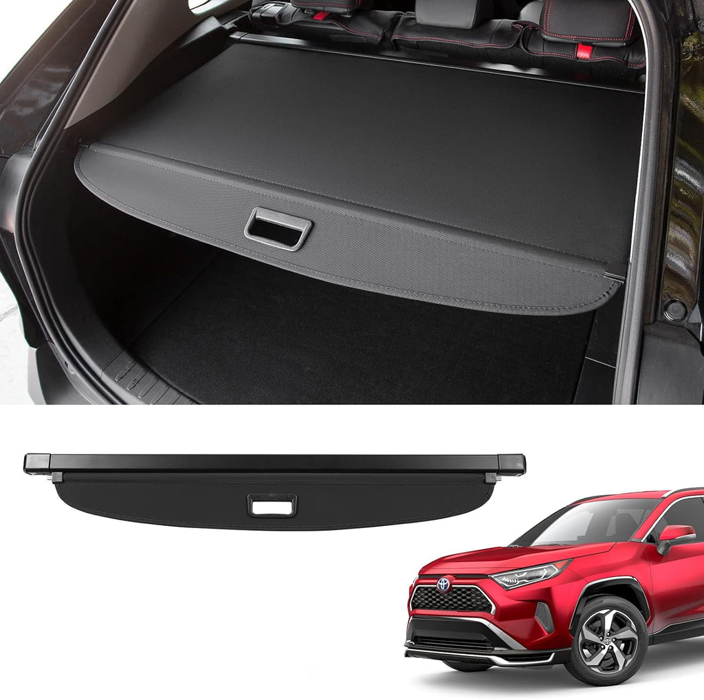 Black Canvas Retractable Cargo Cover Pack of 2 S519