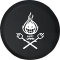 Black 28 Inch Tire Covers R92075