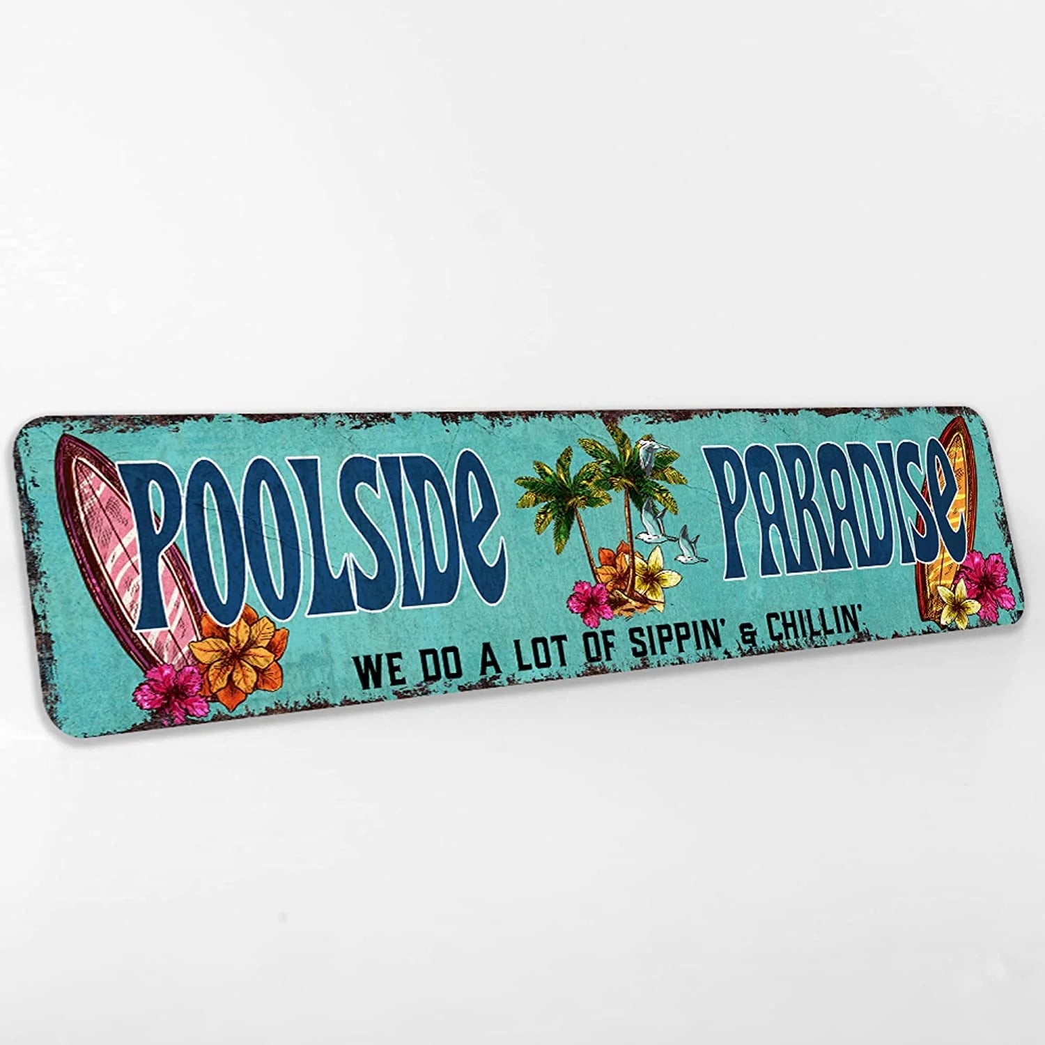 Metal Sign 4x18 G449