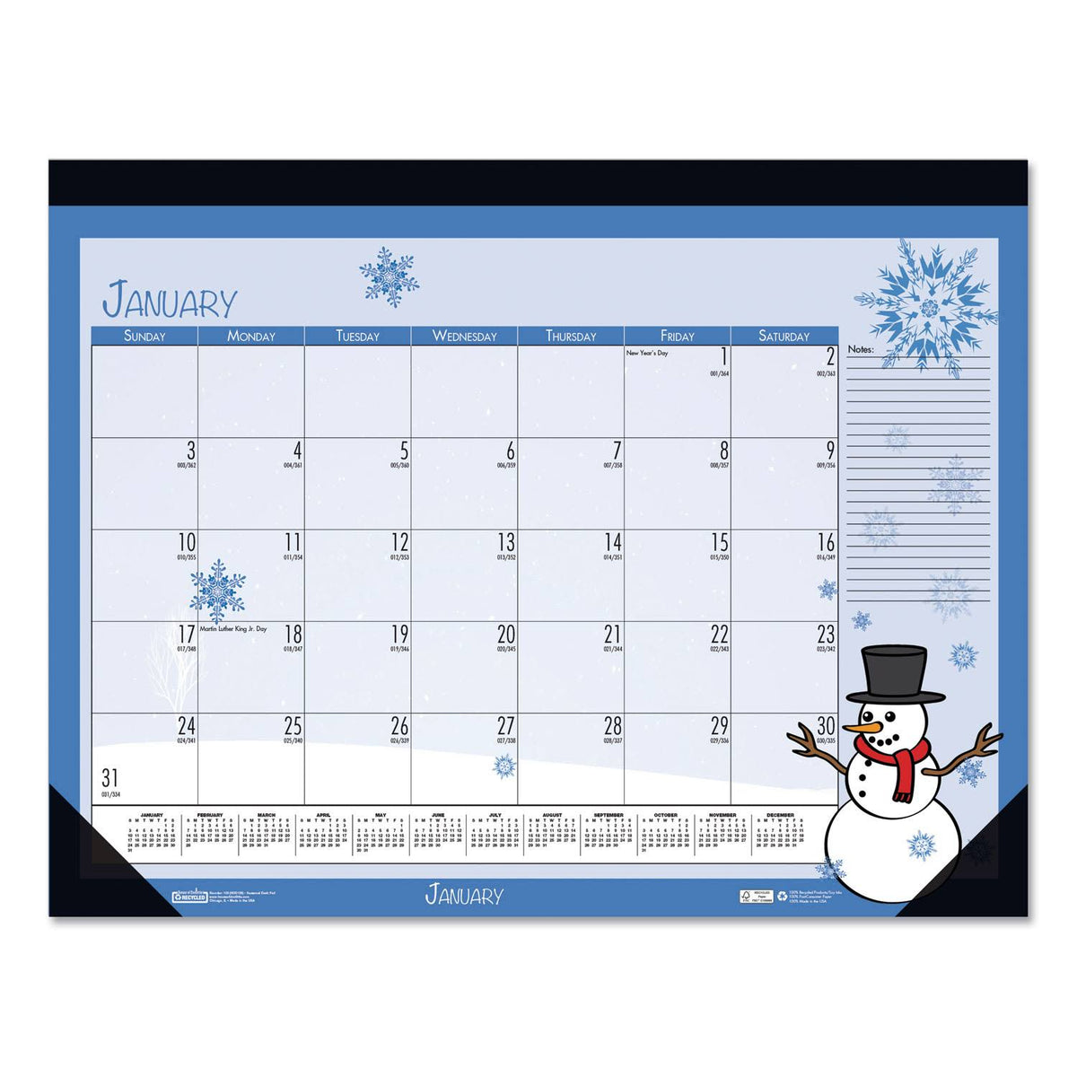2021 Desk Pad Calendar G34088