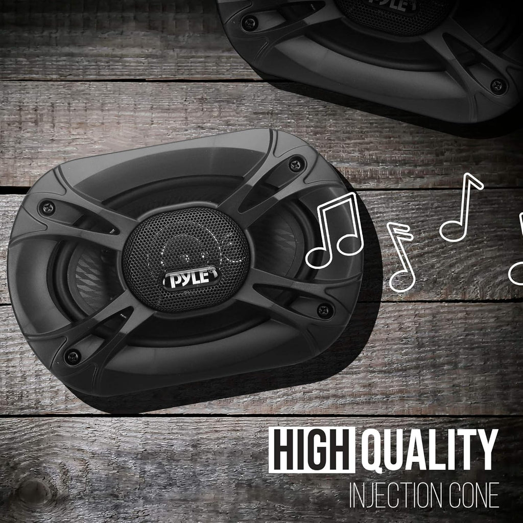 500W 6x9” Quadraxial Car Speakers (Pair) M913427