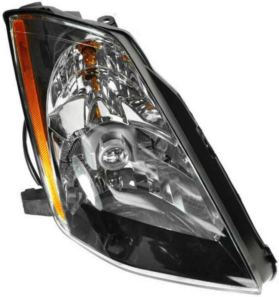 Passenger Side Halogen Headlight Assembly for Nissan 350Z 2003 2004 2005 S508