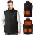 Black XL Electric Heated Vest K97357