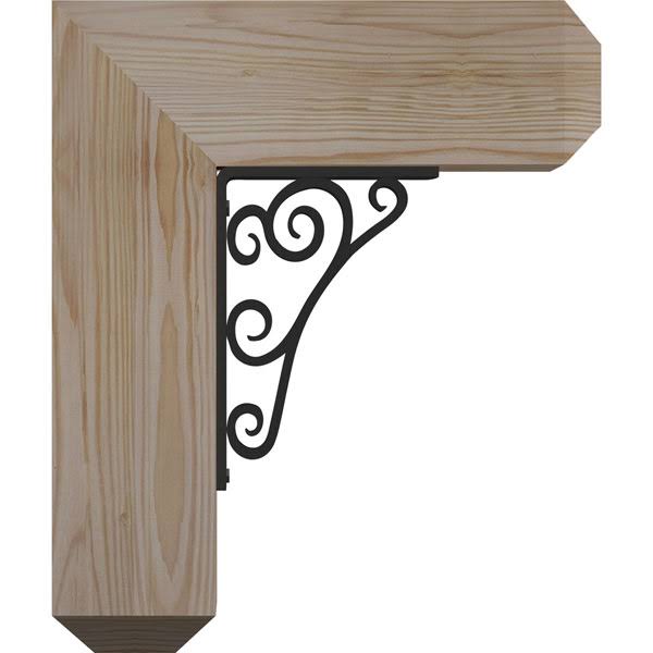 Tristan Craftsman Ironcrest Smooth BRACKET, Douglas Fir O30259