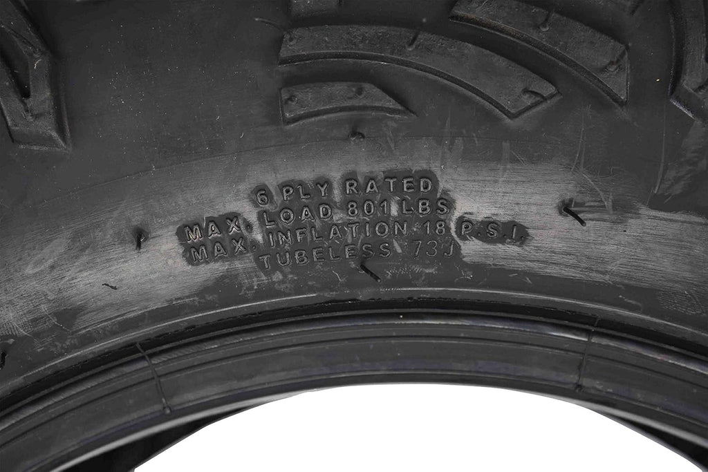 4 Set ATV Tires 26x9-14 Front 26X11-14 Rear Dual Compound 6 Ply F9720