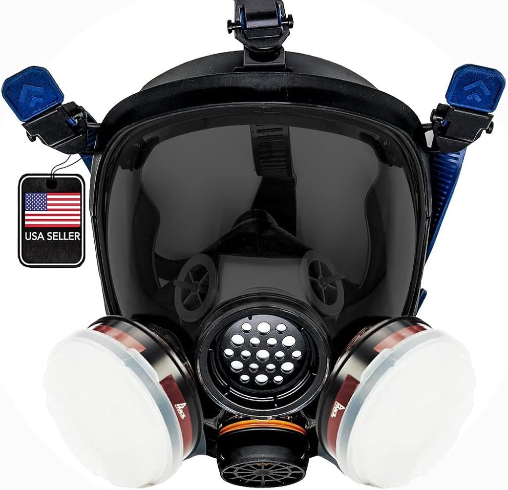 Full Face Reusable Particulate Respirator C209315