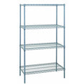 Gray Anti-Microbial Shelving Unit V3892