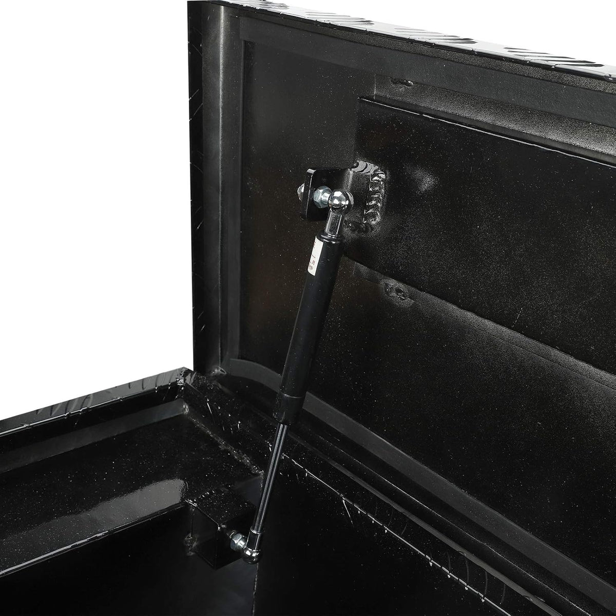 Black Aluminum Heavy Duty Truck Bed Tool Box with Lock & Keys U99693