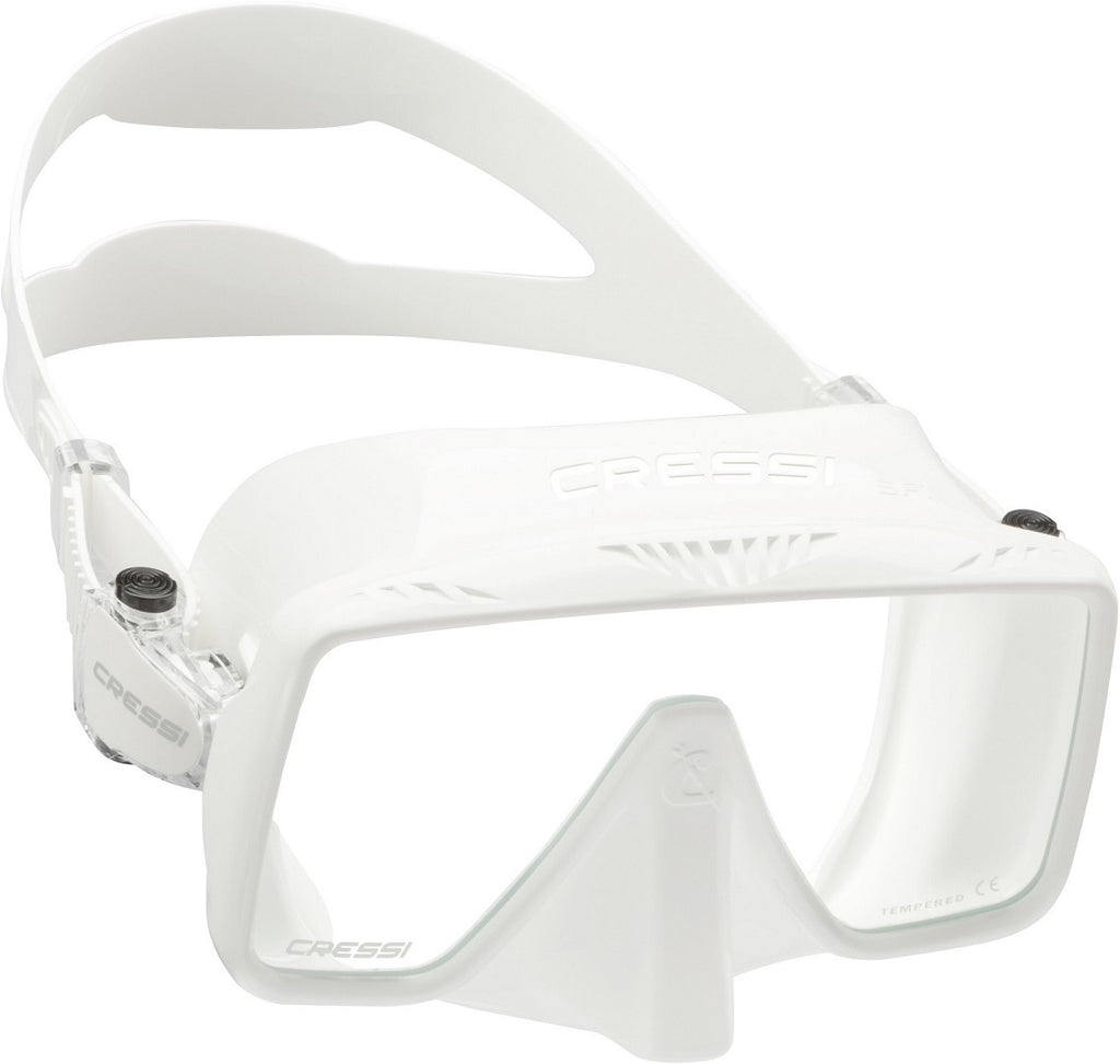 White Frameless Dive Mask G693