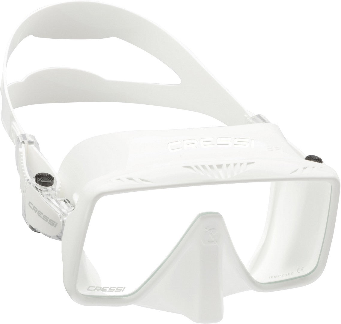 White Frameless Dive Mask G693