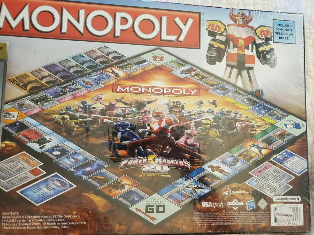 Monopoly: Power Rangers 20th Anniversary Edition O845738