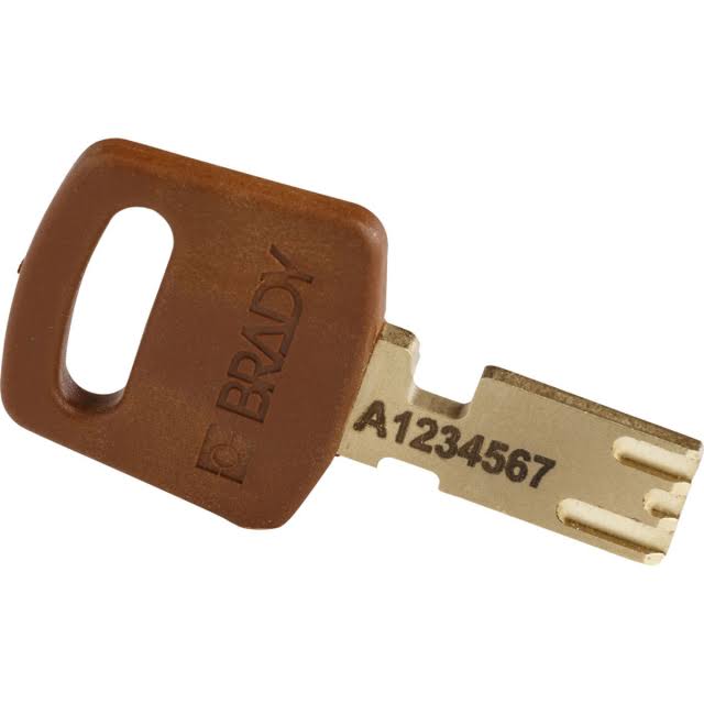 Lockout Padlock Nylon Brown 1.5x22 St B50806