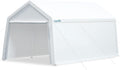 White 10'x20' Heavy Duty Car Canopy Garage G5284