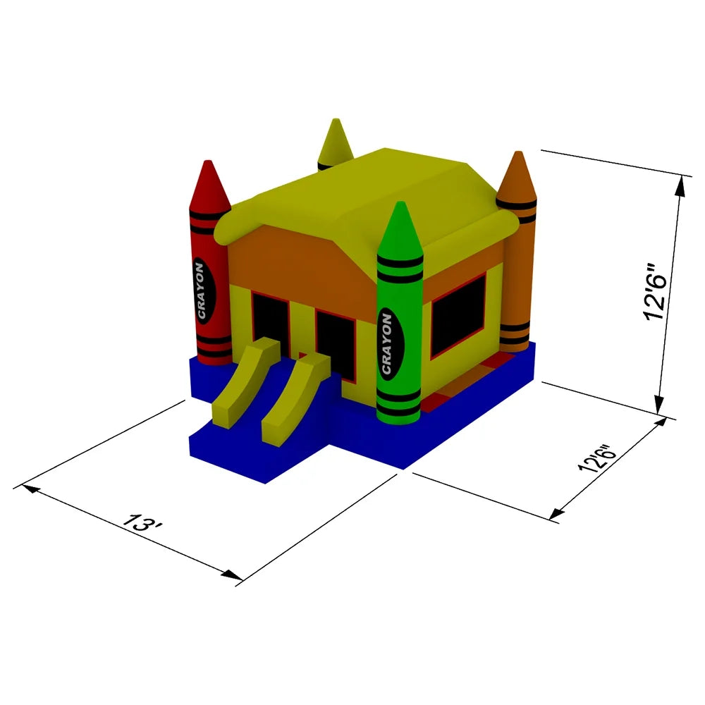 Inflatable Bounce House with Blower V1712