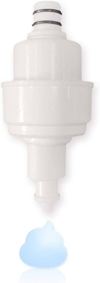 Automatic Hand Sanitizer Dispenser with Stand and Drip Catcher and Refillable Bottle (White) G51508