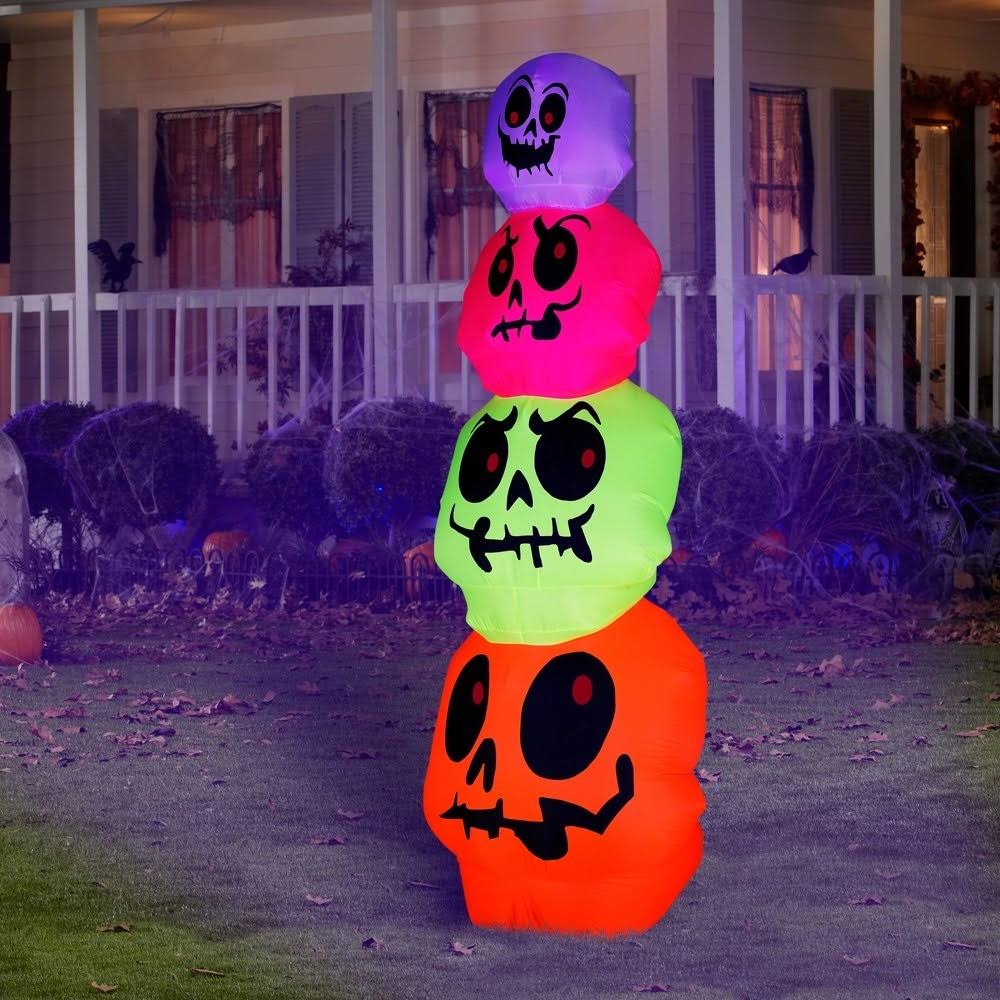 Neon Skulls Stack Airblown T833