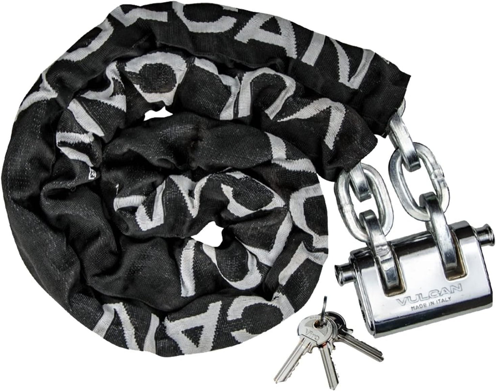 3/8 Inch x 3 Foot Case-Hardened Security Chain and Lock Kit C31672