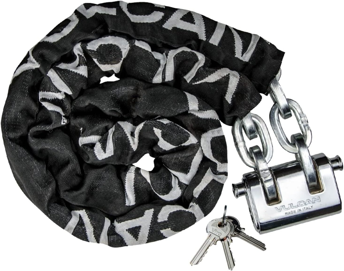 3/8 Inch x 3 Foot Case-Hardened Security Chain and Lock Kit C31672