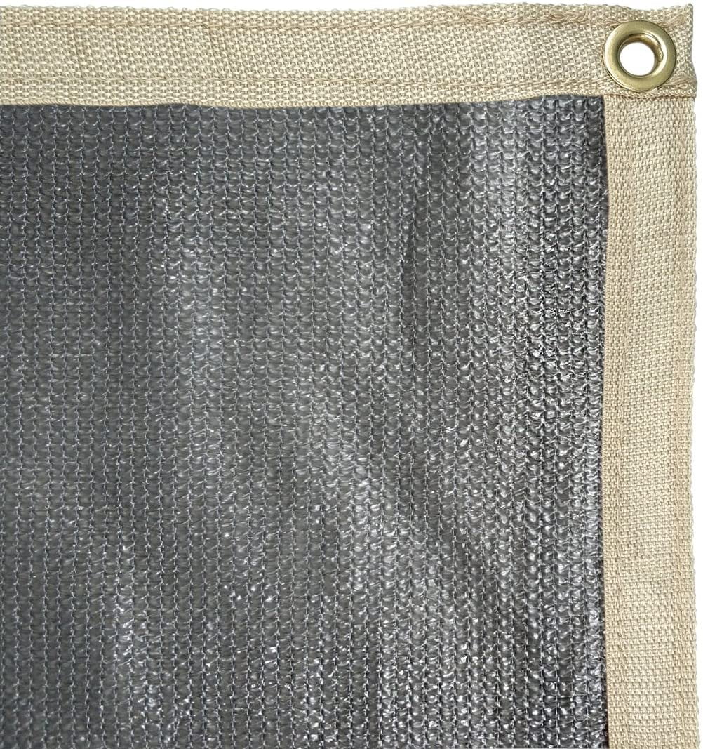 Grey RV Awning Privacy Screen Shade Panel Kit 10 x 12ft U732792
