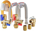 Tankless Water Heater Isolation Valve 3/4" Kit J2022