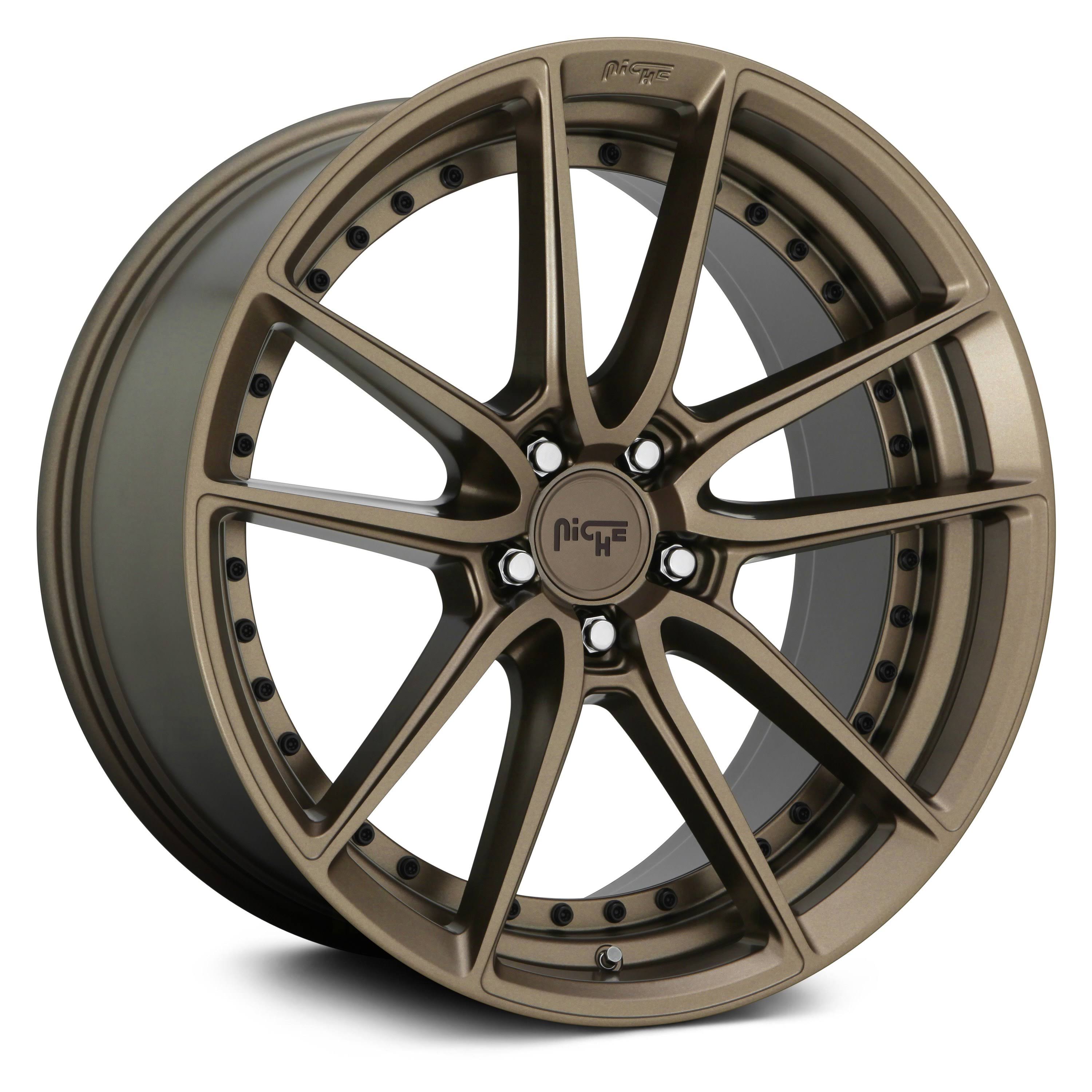 Matte Bronze 19x9.5 5x120 40 mm Wheel F7682