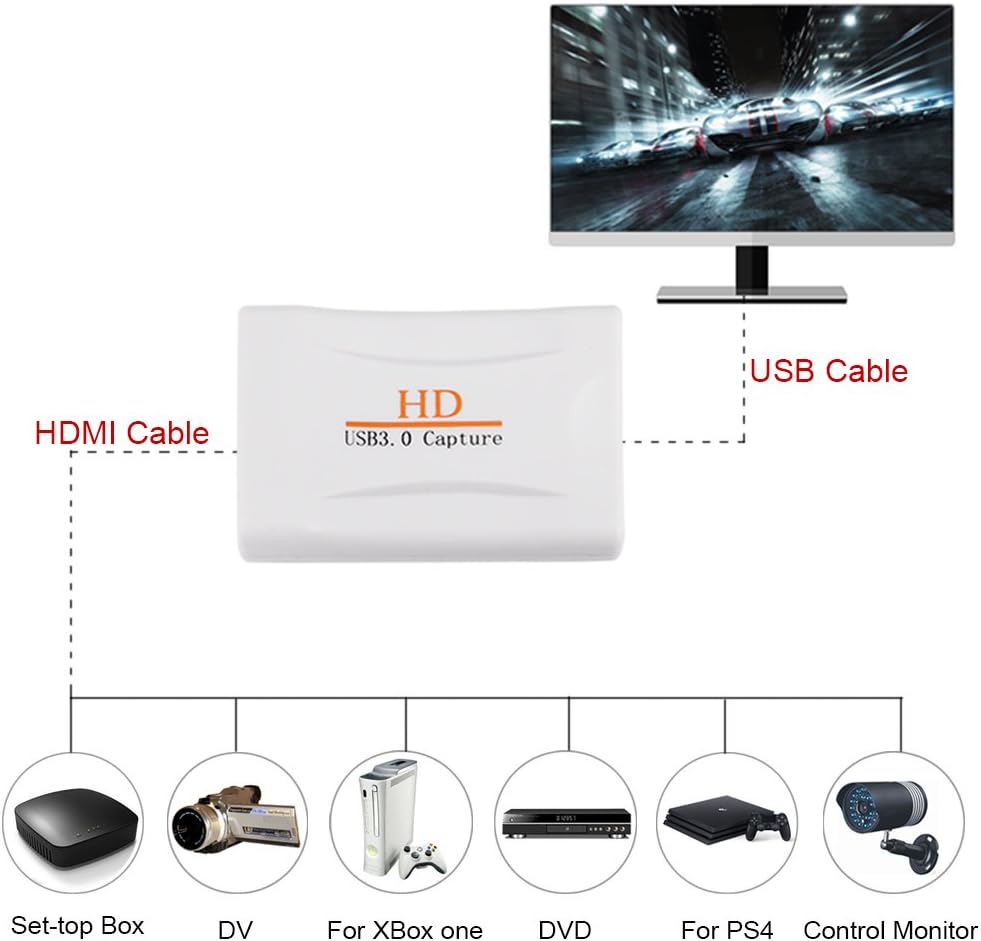 USB 3.0 Full HD 1080P 60FPS Video Capture Card C595