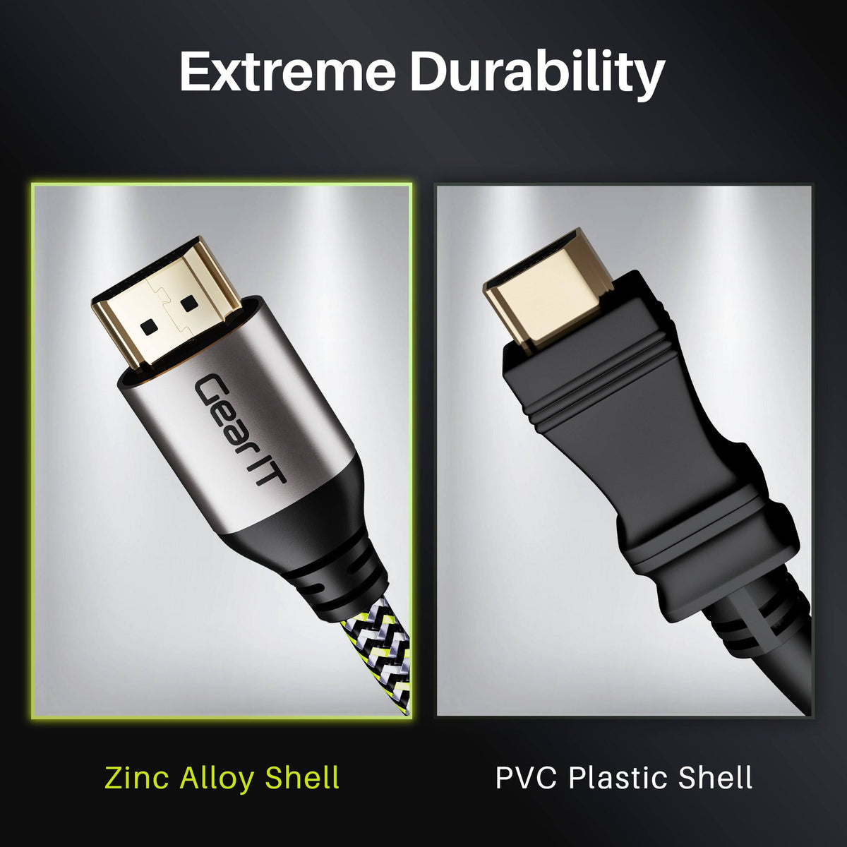 4K HDMI Cable 3.3 Feet 10 Pack X7460