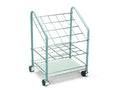 20 Compartment Light Gray Wire Roll File Y891