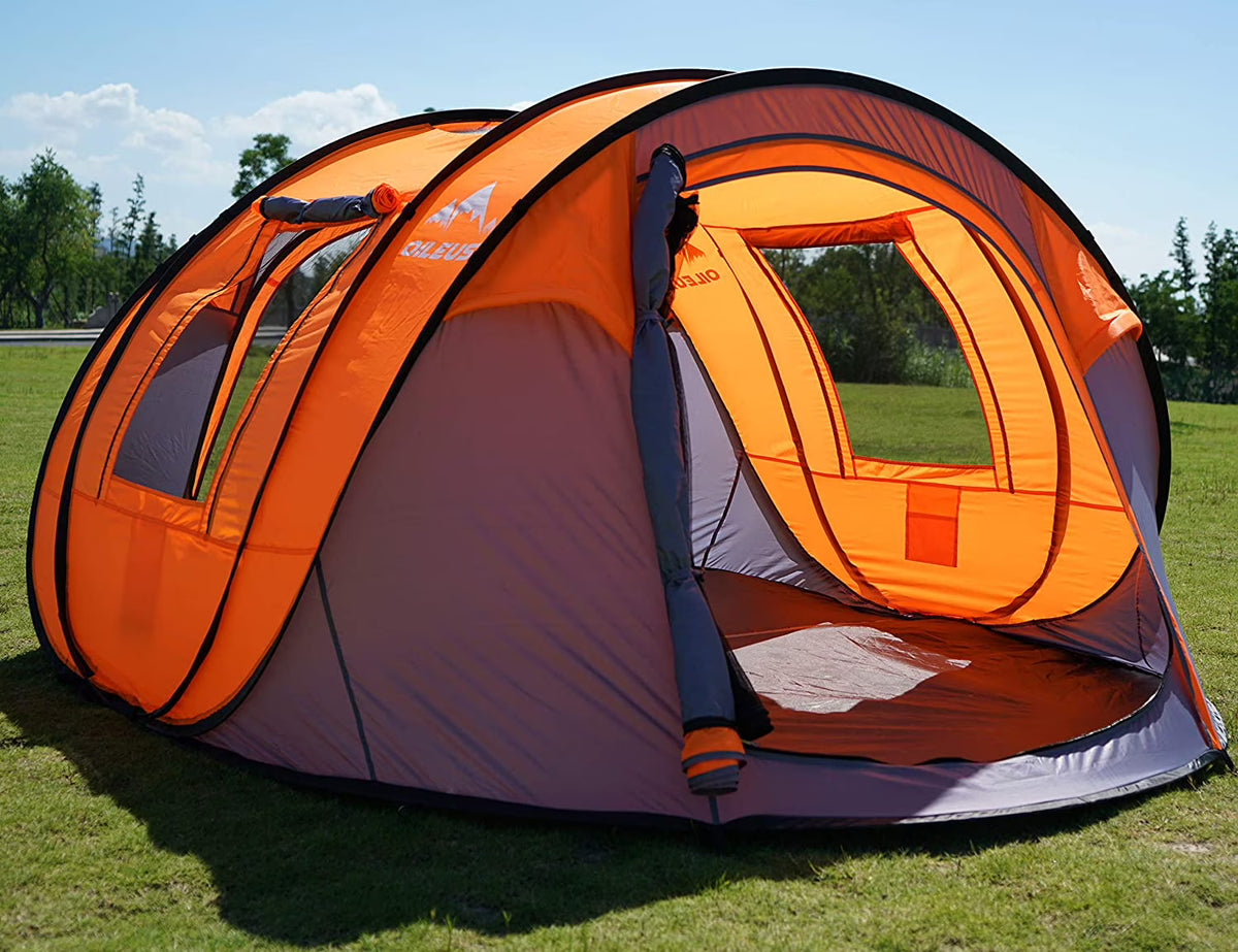 X-large Pop Up Dome Tent with Sky-window Portable Carrying Bag C734031