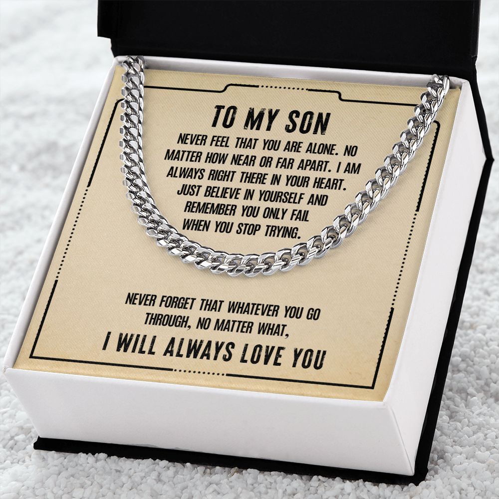 Cuban Chain Necklace N602