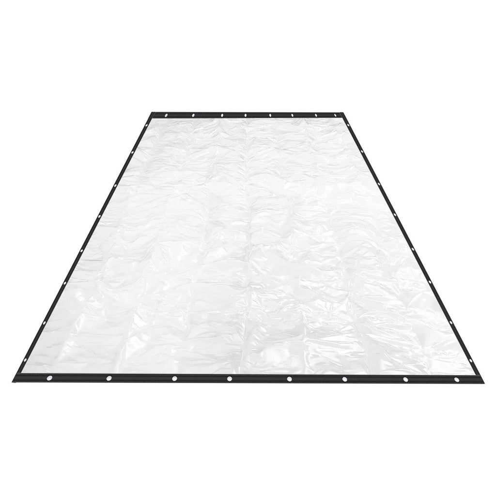 2.5*6m Clear Heavy Duty Waterproof Tarp Curtain M56647