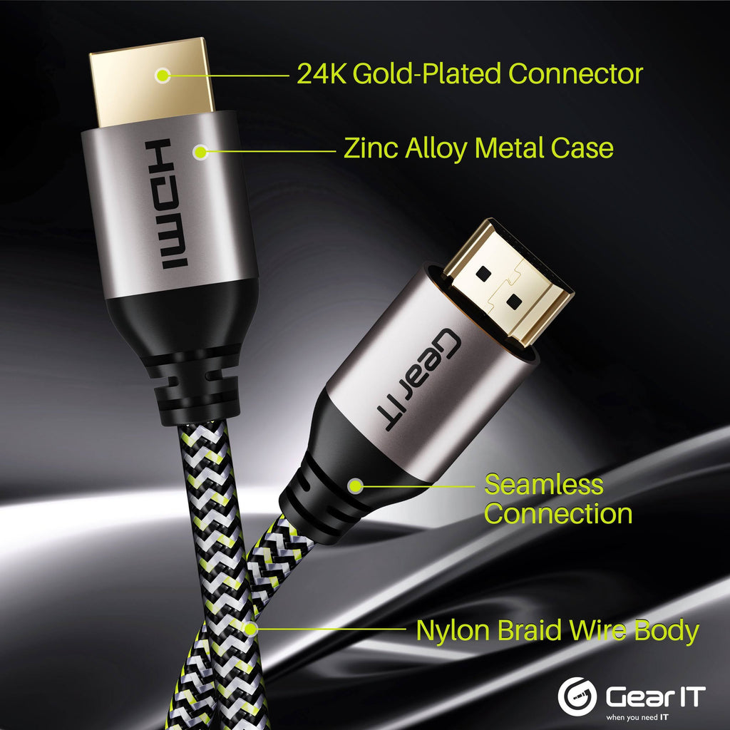 4K HDMI Cable 3.3 Feet 10 Pack X7460