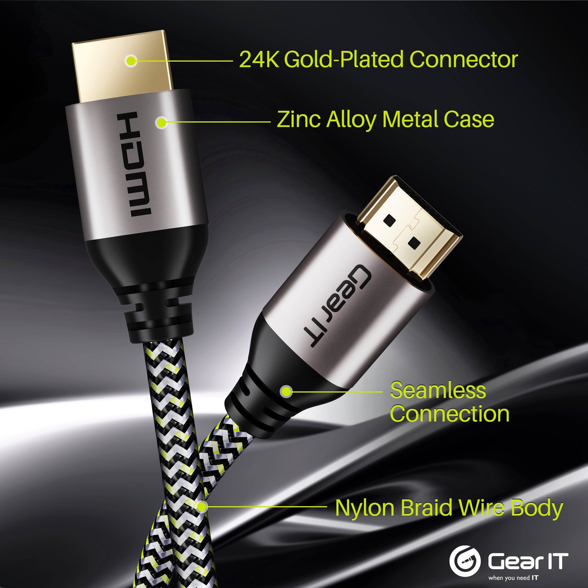 4K HDMI Cable 3.3 Feet 10 Pack X7460