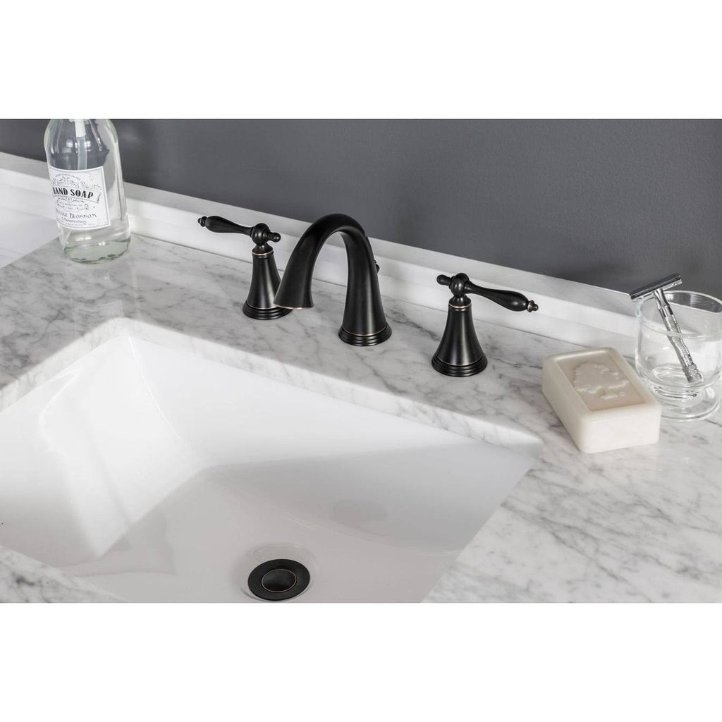 Oil Rubbed Bronze Widespread Bathroom Faucet M3893