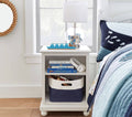White Kids Nightstand Y34120