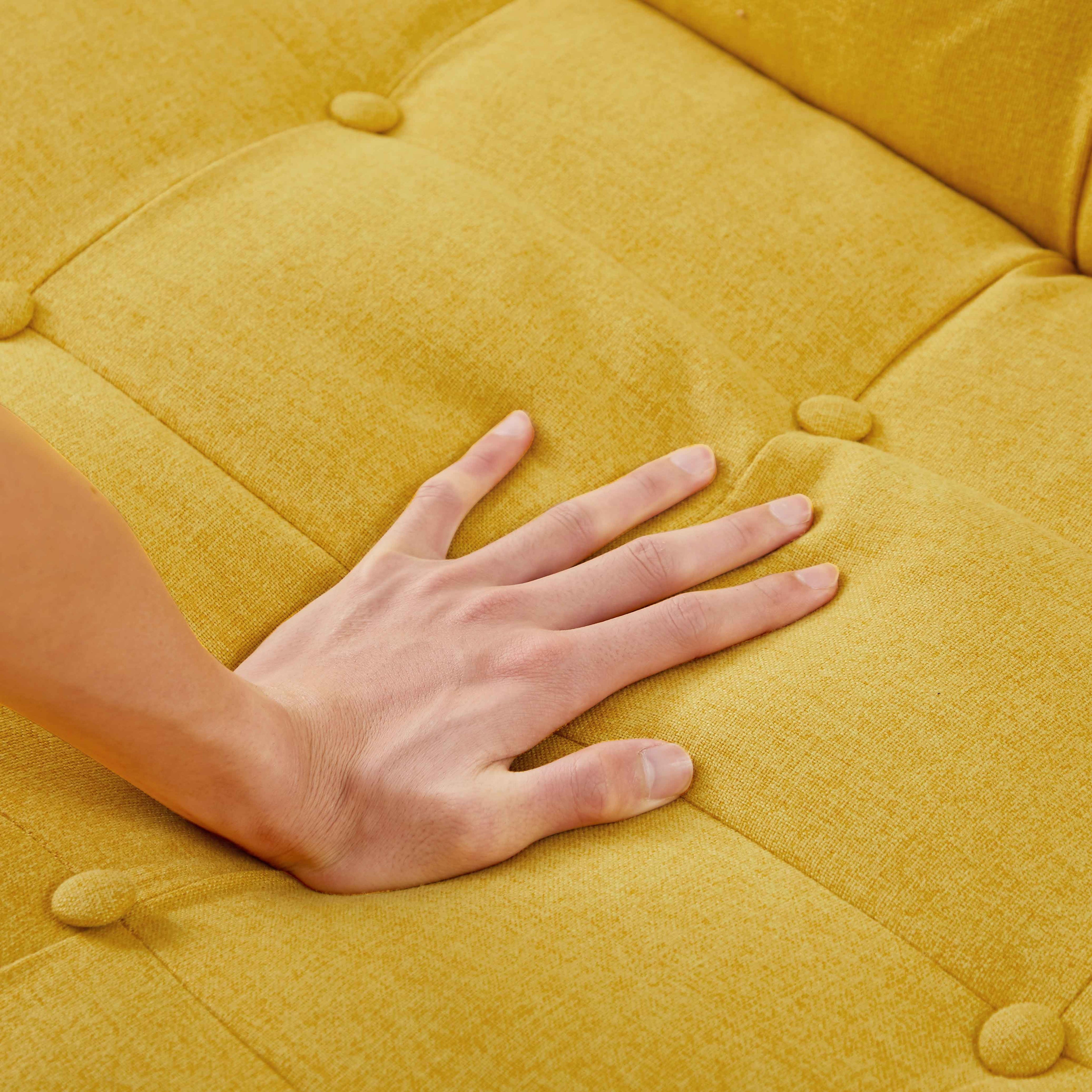 Futon Sofa Bed with Wood Legs P905714