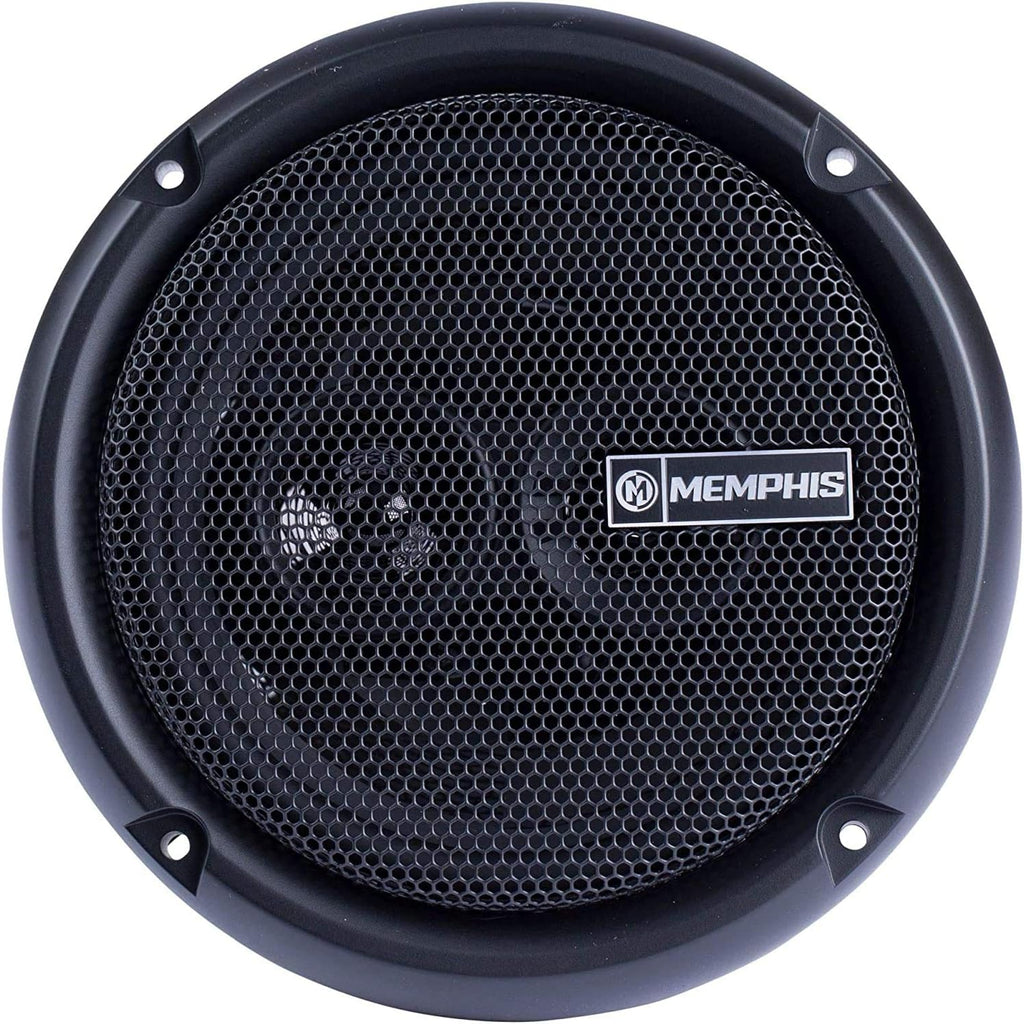 6.5 Inch 3 Way 50 Watt RMS 100 Watt Peak Car Audio Coaxial Speaker System Pack of 2 T69319
