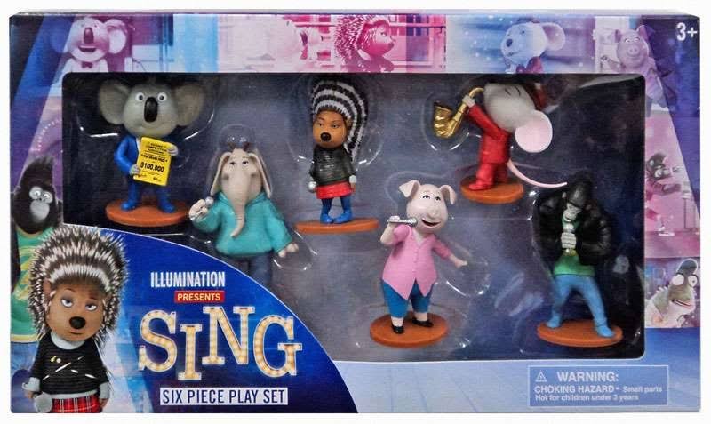 6-Piece PVC Figure Play Set Q835