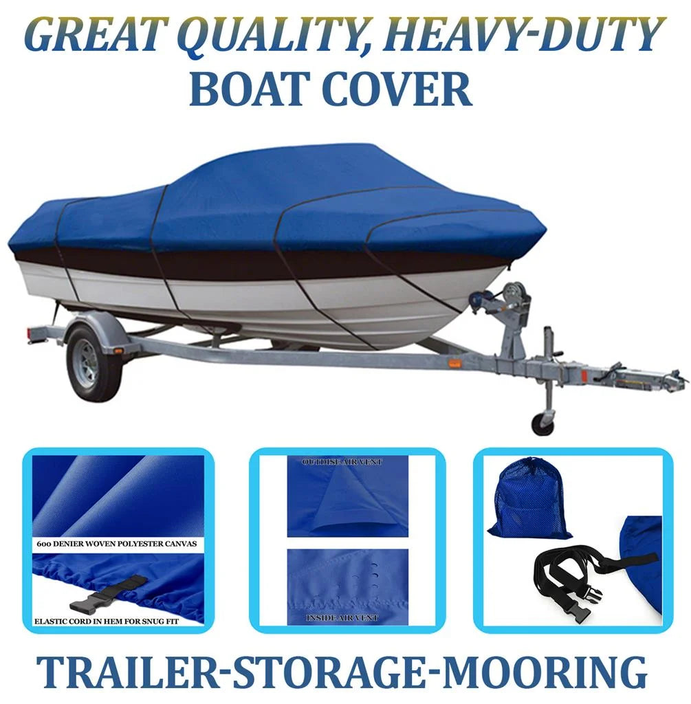 Boat Cover for Sylvan Pro Select 19 Dual Console J8804