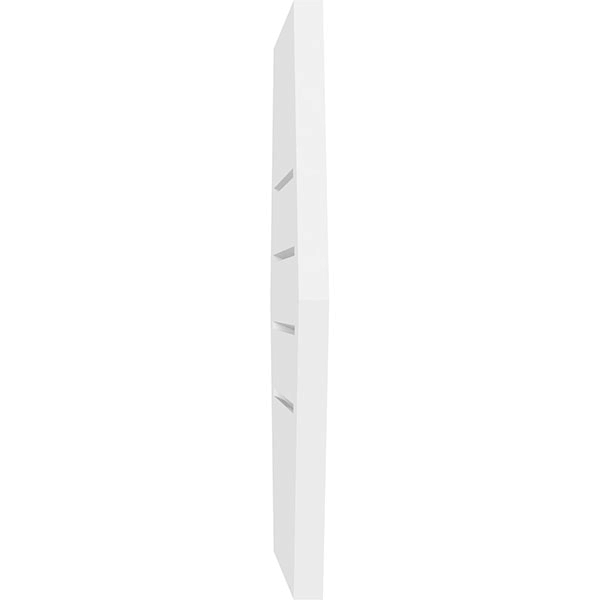 PVC Horizontal Peaked Gable Vent B97907