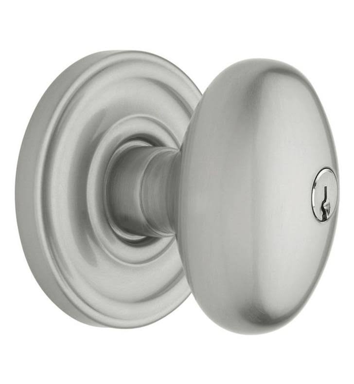 Polished Brass Keyed Entry Door Knob Q780504