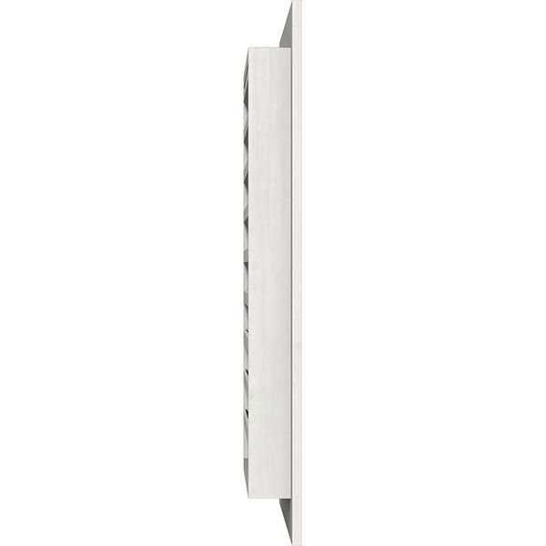 12 inch x 24 inch Primed Western Red Cedar Gable Vent A93965