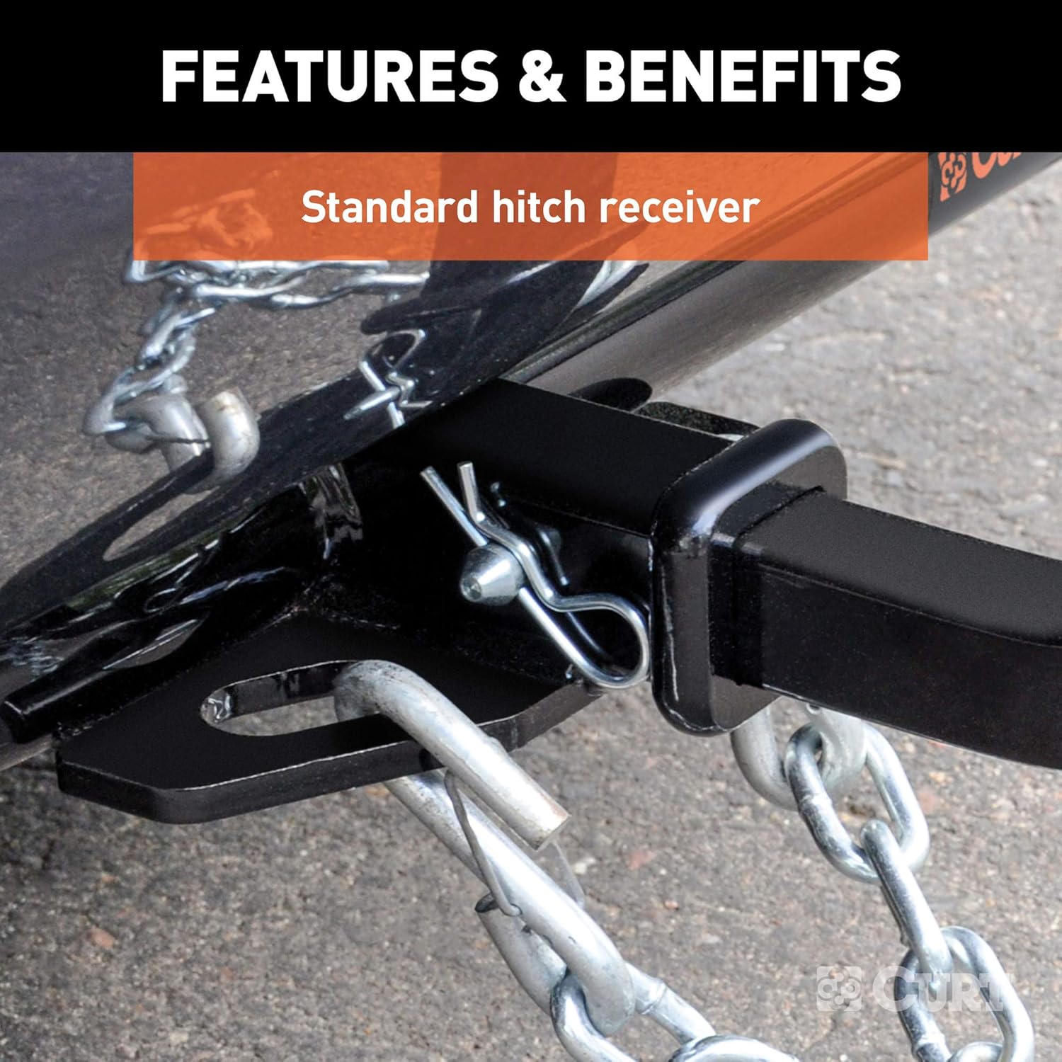 Class 1 Trailer Hitch with Ball Mount, 1-1/4-In Receiver A16696