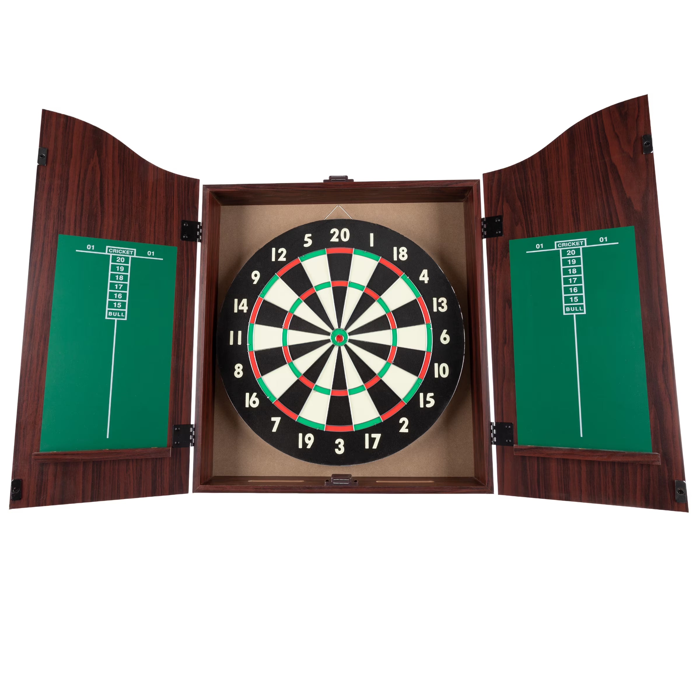 Steel-Tip Dart Board Cabinet Set F2079