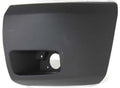 Primed Front Bumper End LH with Fog Light Hole L1483