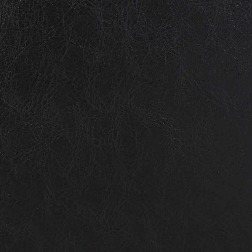 Midnight Black Leather Tufted Loveseat C74360