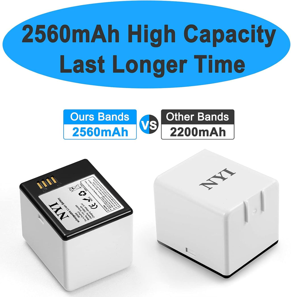 2560mAh Rechargeable Batteries and Charging Station (2 Batteries +1 Charger) C4485