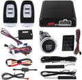 Rolling Code Car Alarm System with Passive Keyless Entry Push Start Stop Button O325556