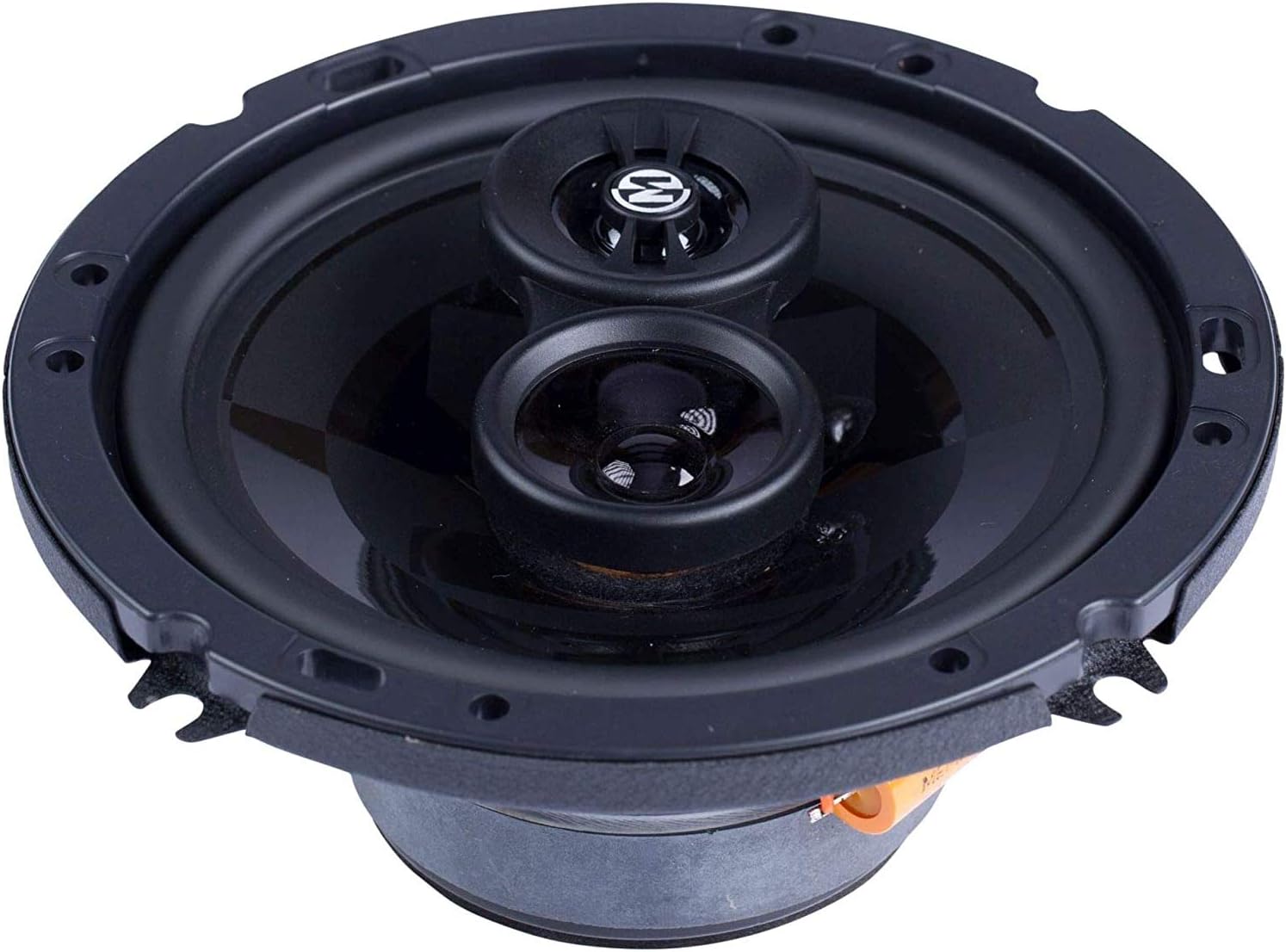 6.5 Inch 3 Way 50 Watt RMS 100 Watt Peak Car Audio Coaxial Speaker System Pack of 2 T69319
